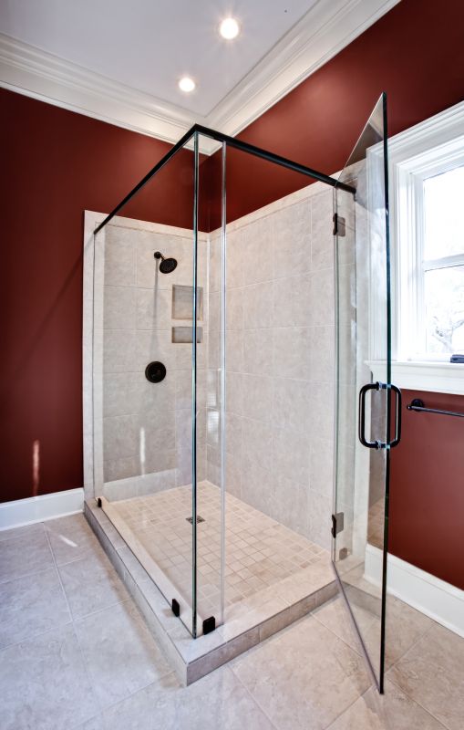 Sleek Frameless Shower